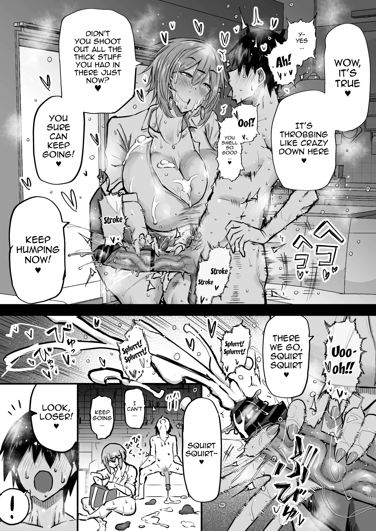 Hentai Manga Comic-The Huge Tittied Gals That Suck Everything Out Of Me-Read-272